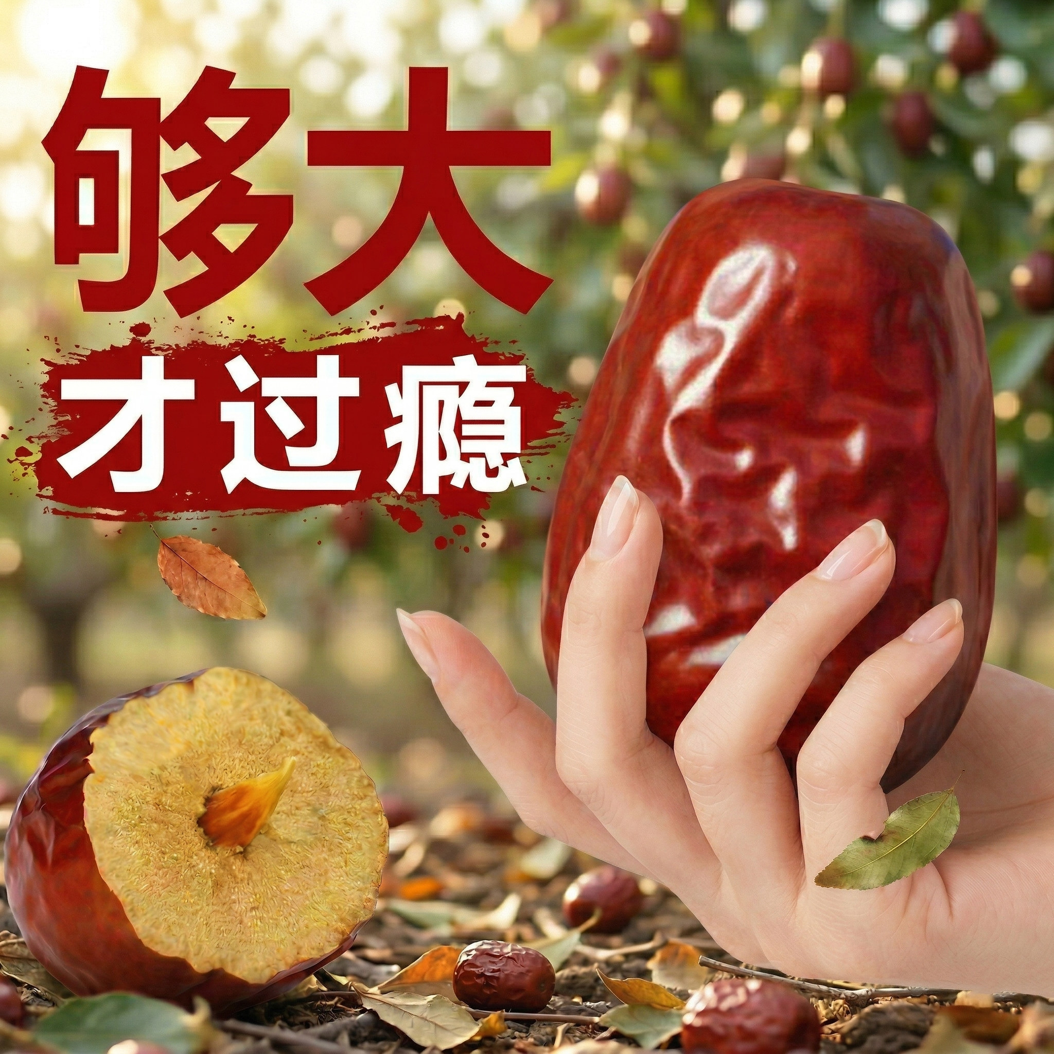新疆和田特级大枣原产地直供煮粥煲汤孕妇零食喜绯特原生果实特产