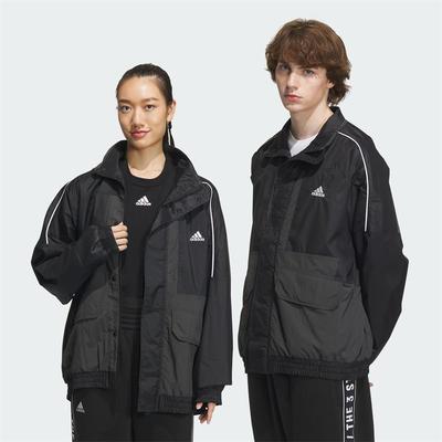 Adidas阿迪达斯男女同款2024秋季新款梭织运动休闲夹克外套IK7326