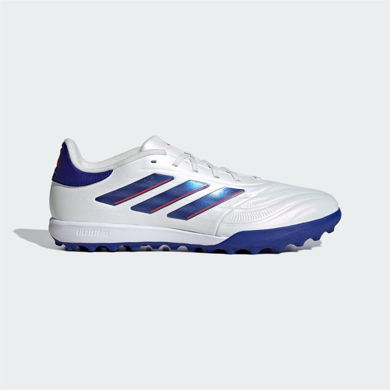 Adidas阿迪达斯男子2024夏季新款人草硬地TF碎钉运动足球鞋IG6407
