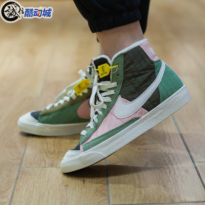 耐克女鞋2022秋新款开拓者加绒保暖高帮运动休闲鞋DO7445-311-261