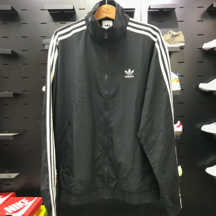 阿迪达斯三叶草男子2025秋季 百搭舒适运动休闲夹克外套KB2466 款