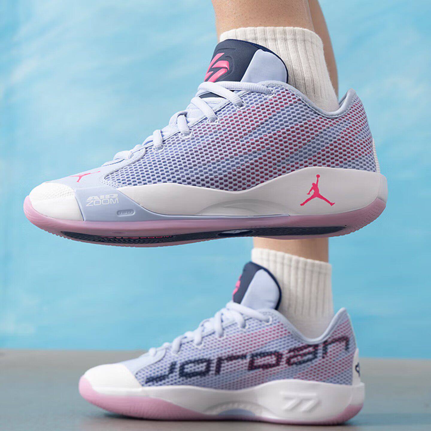 NIKE耐克男鞋2026夏LUKA 77东契奇透气缓震实战篮球鞋 IF1611-500