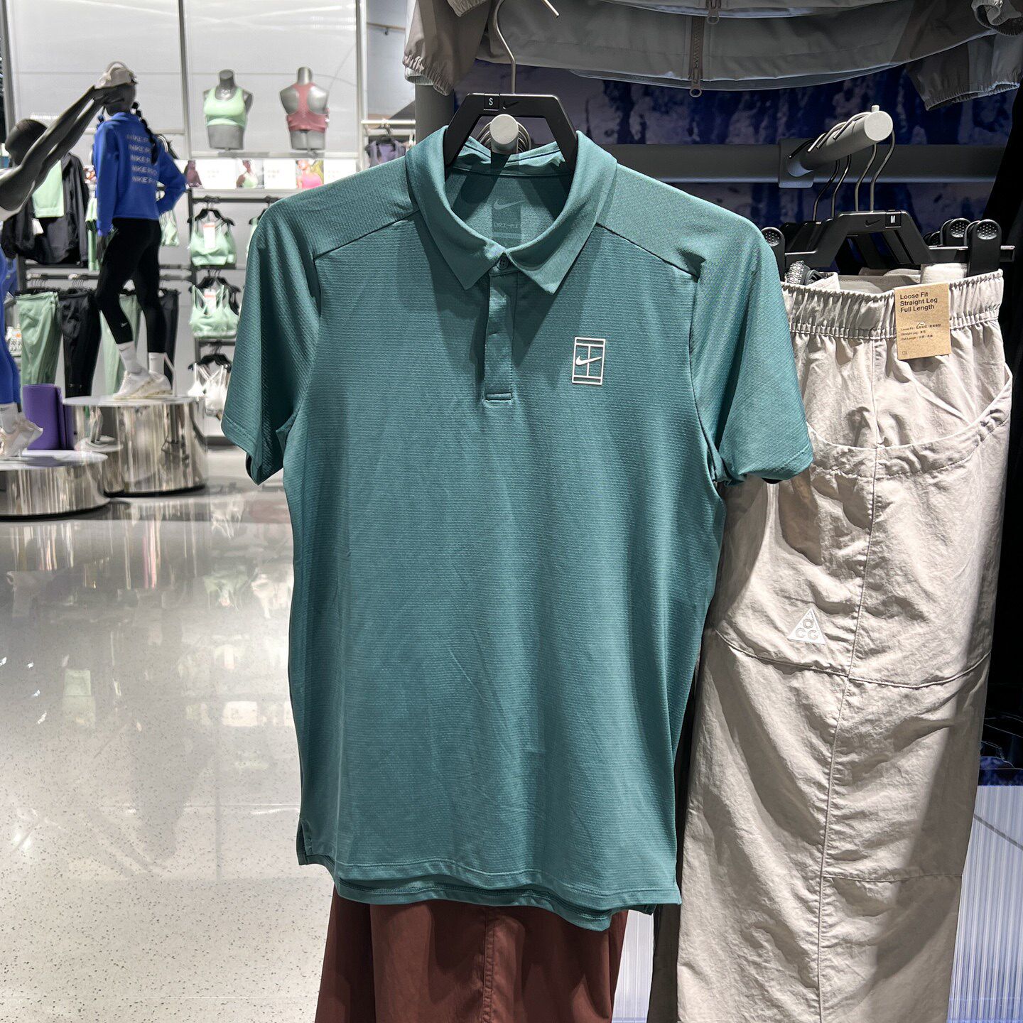 NIKE耐克男装夏新网球运动舒适休闲翻领POLO衫短袖T恤 FZ6908-382