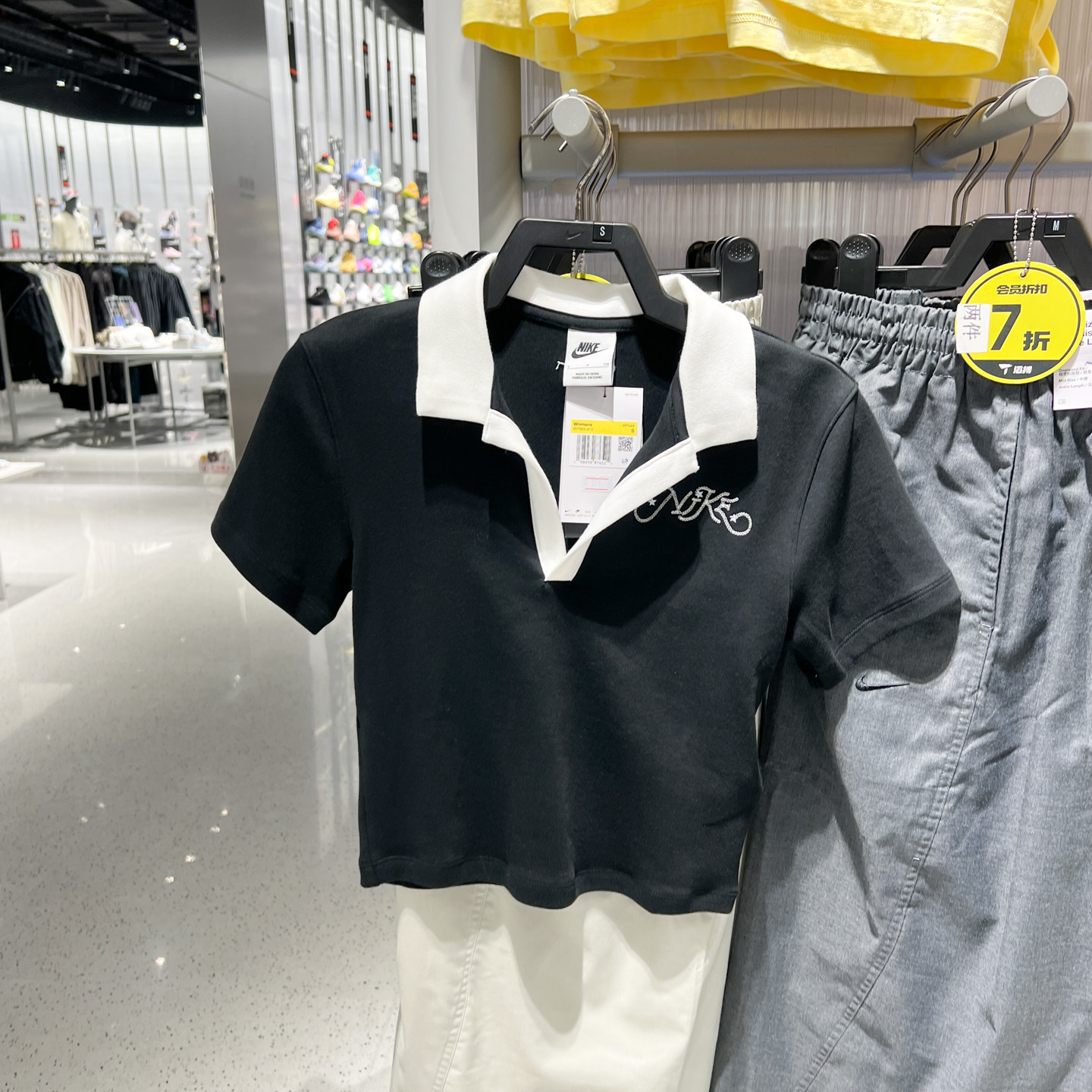 Nike耐克女子2026夏新款NSW SS POLO CRP运动休闲短袖 IR7565-010