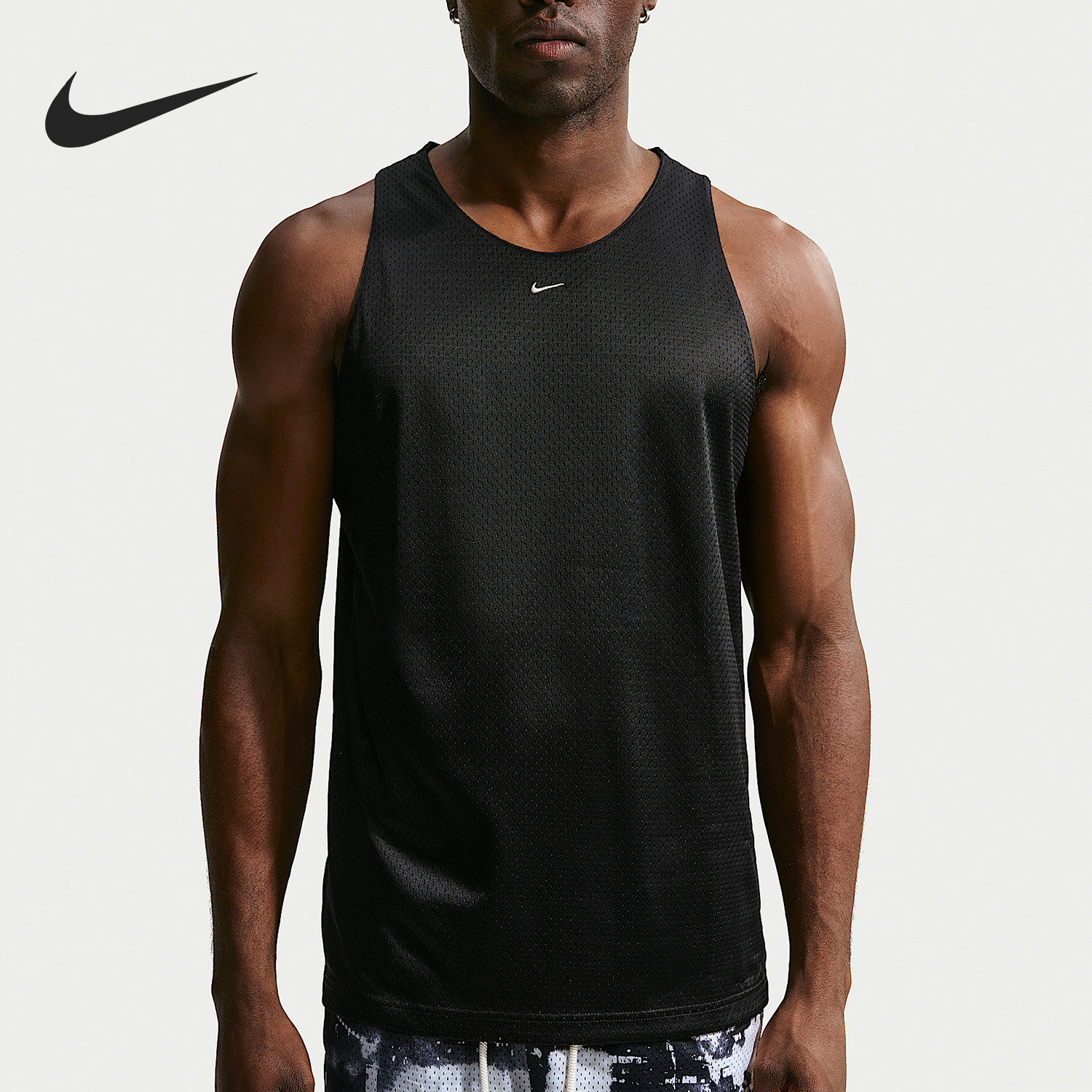 Nike耐克2026夏季新款男子圆领运动透气无袖篮球背心IF2601-010