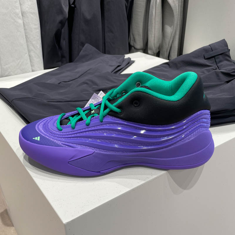 阿迪达斯男2025冬季DAME X利拉德10缓震透气实战专业篮球鞋KI5950