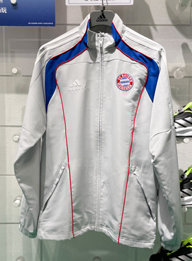 阿迪达斯男装2025夏季款时尚百搭透气立领运动休闲夹克外套JF0592