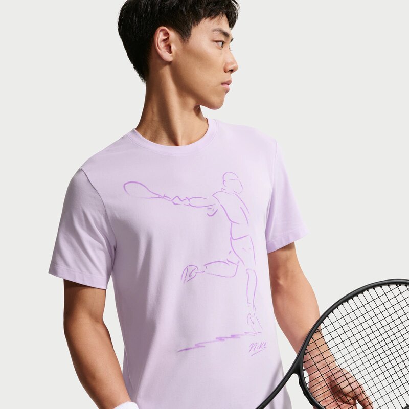 耐克男子速干网球T恤轻便舒适NIKE COURT DRI-FIT短袖 IH2105-511