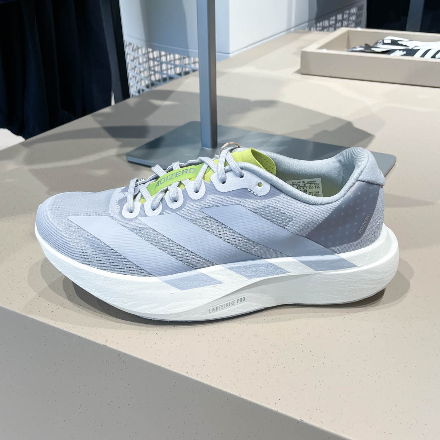adidas阿迪达斯夏ADIZERO EVO SL竞速美学马拉松女跑步鞋 KI6948