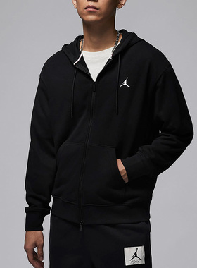 Nike耐克男子2024秋季新款Jordan法式毛圈舒适连帽外套FV7292-010