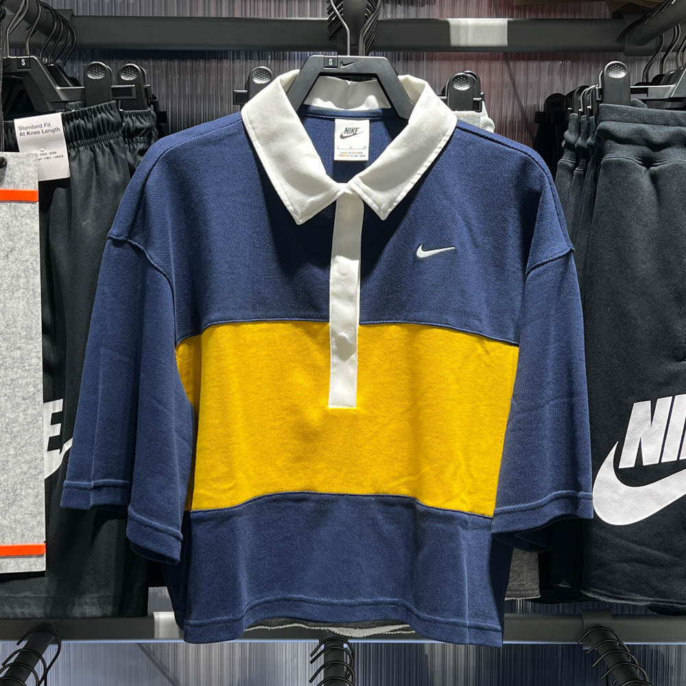 Nike耐克女子2025夏季新款舒适透气运动休闲七分袖T恤IB2154-410