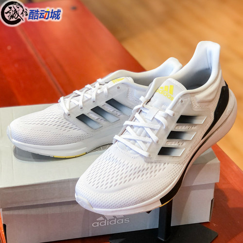 阿迪达斯男鞋2022秋季新款EQ21 RUN网面透气缓震运动跑步鞋GW6728