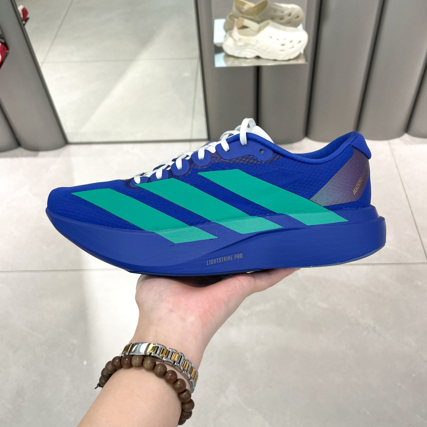 Adidas阿迪达斯男鞋2026夏ADIZERO EVO SL超轻马拉松跑步鞋JQ4443