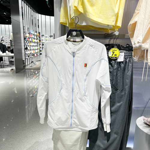 NIKE耐克男外套2026夏季休闲训练速干透气网球运动夹克IR6294-100