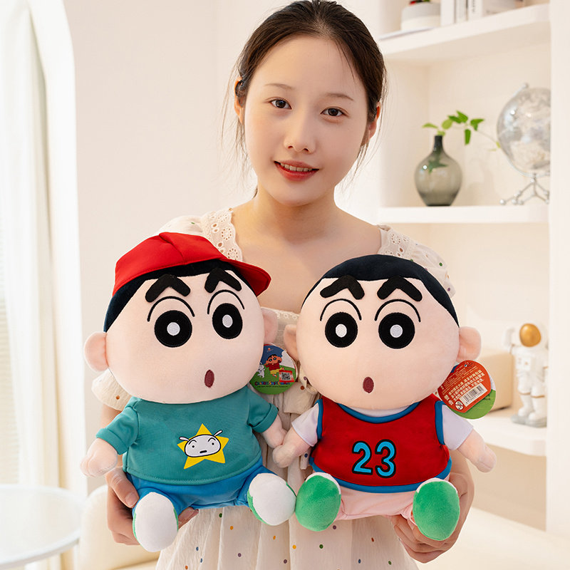 蜡笔小新变身小白小新毛绒玩具