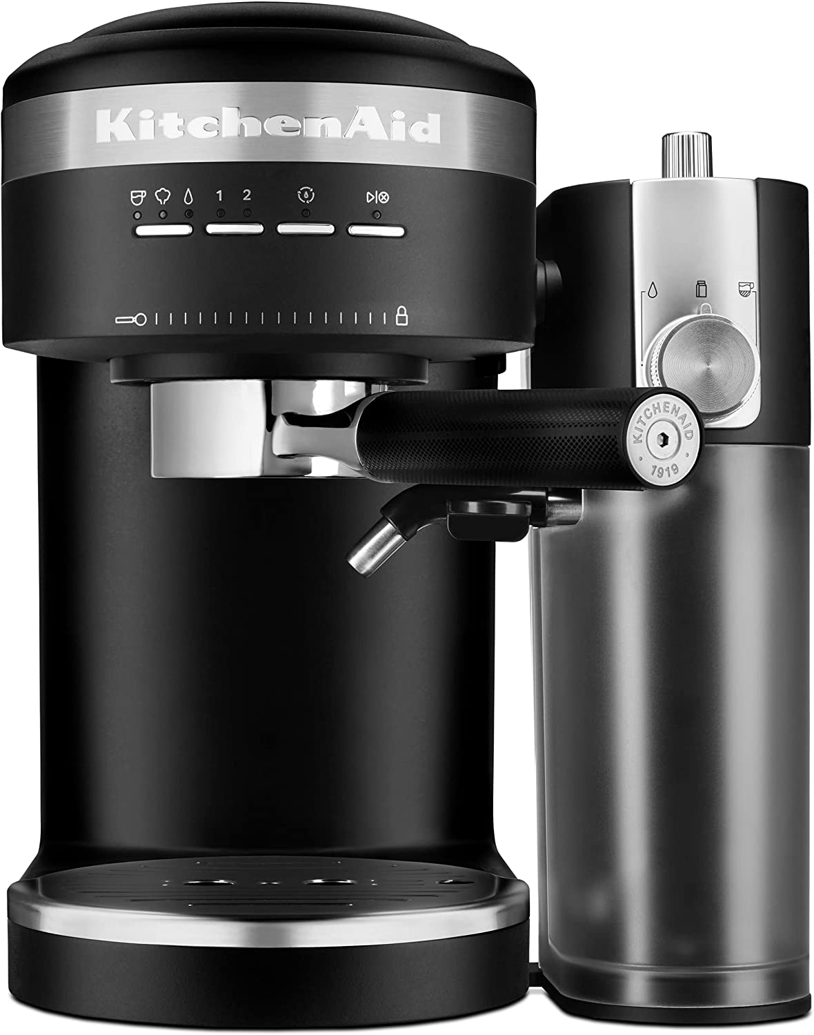 美国代购KitchenAid  Espresso Machine半自动浓缩咖啡机奶泡110v