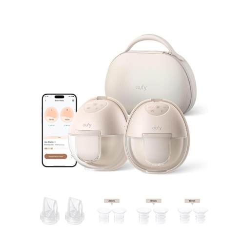 美国代购eufy Wearable Breast Pump S1 Pro可穿戴电动免提吸乳器