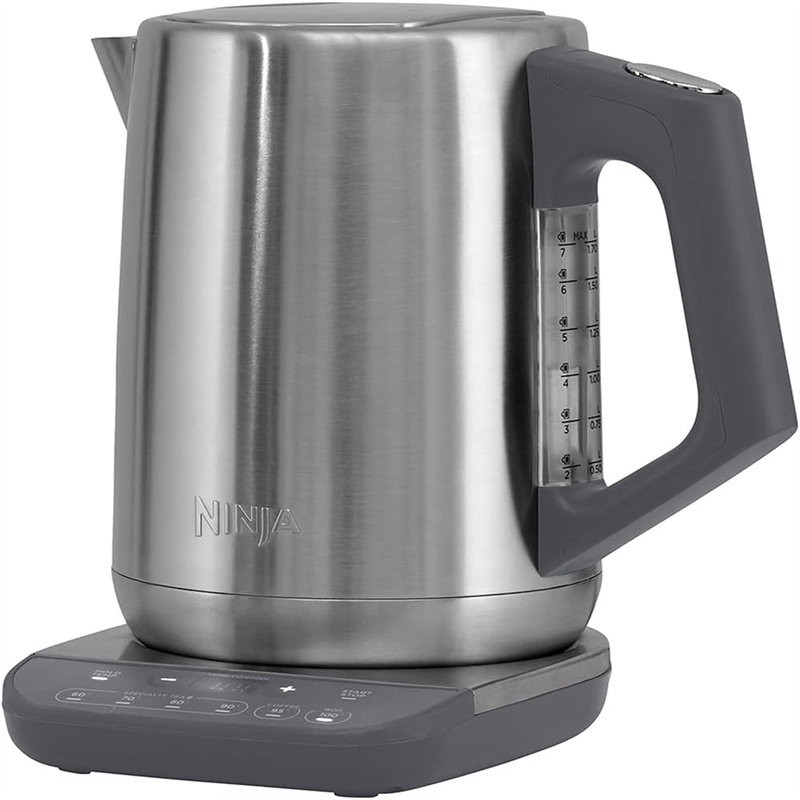 英国代购 Ninja Kettle KT201UK 温度控制不锈钢速沸电热水壶