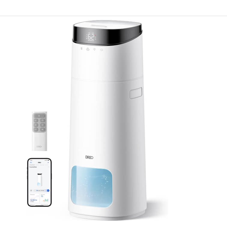 美国代购Dreo 16L Smart Humidifier HM755S大容量智能加湿器110v