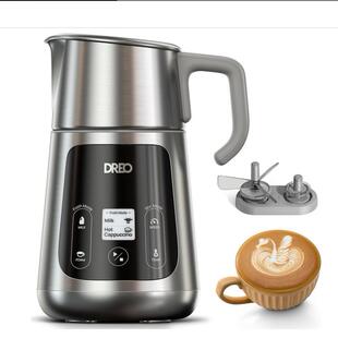德国代购Dreo BaristaMaker Milk Frother 多功能奶泡机