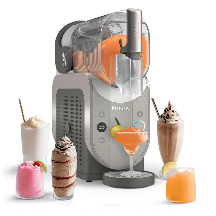 美国代购Ninja SLUSHi Frozen Drink Maker S351BR智能冰沙机110v