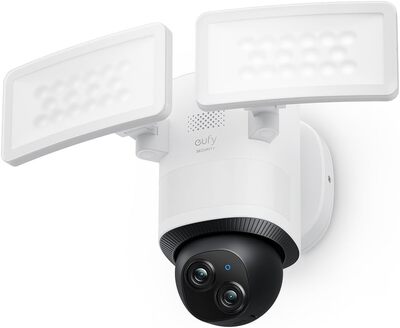 美国代购eufy Floodlight Camera E340 Wired 室外泛光摄像头电线