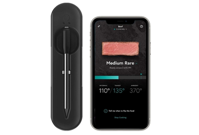 美国代购Yummly Smart Meat Thermometer 烧烤烤肉温度计蓝牙连接