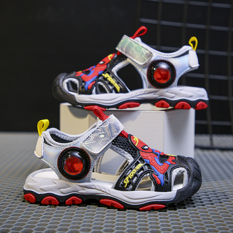 男童凉鞋2023夏季新款潮小中大童防滑软底儿童护脚防踢包头沙滩鞋,童鞋/婴儿鞋/亲子鞋,凉鞋,淘宝优惠券,粉丝福利购,淘宝优惠卷