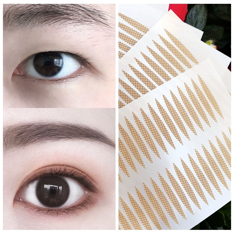 蕾丝双眼皮贴无痕自然肿眼泡专用