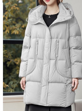 Aline/阿莱中长款廓形羽绒服云朵面包服 25秋冬女装新品BEY5629