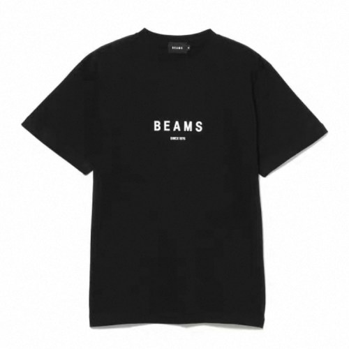 日系26夏新款beams字母印花简约休闲纯棉百搭圆领短袖T恤女