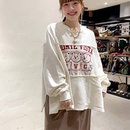 卫衣女 洋气减龄百搭长袖 日系25秋新款 niko卡通拼接时尚