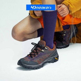 MOAB ECO低帮户外机能防滑绒面革登山鞋 LUXE MESA 迈乐MERRELL
