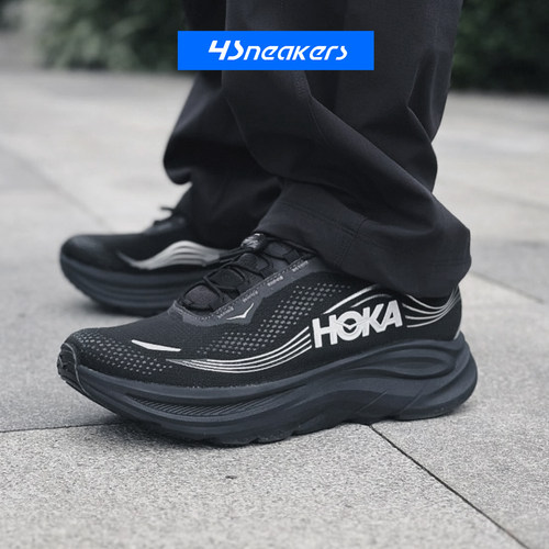 HOKA ONE ONE Clifton11 男款低帮减震休闲跑步鞋1176574-BBLC