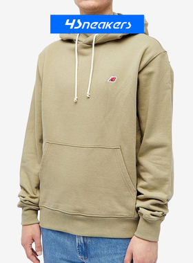 NEW BALANCE x Teddy美版小logo休闲圆领短袖长袖卫衣春秋MT21543