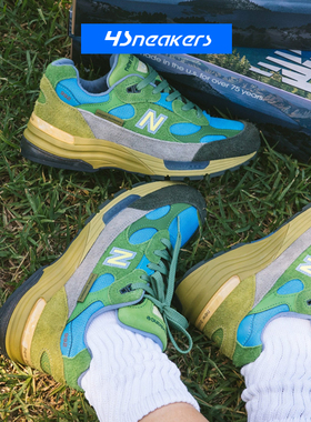 New Balance NB 992系列元祖灰美产复古男女低帮休闲跑步鞋U992MC