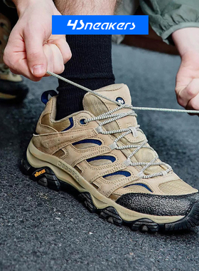 迈乐MERRELL MOAB 2 MESA LUXE ECO低帮户外机能防滑绒面革登山鞋