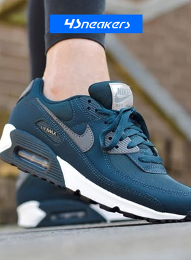 Nike Air Max 90 蓝色男款低帮透气耐磨运动休闲鞋HM0625-400