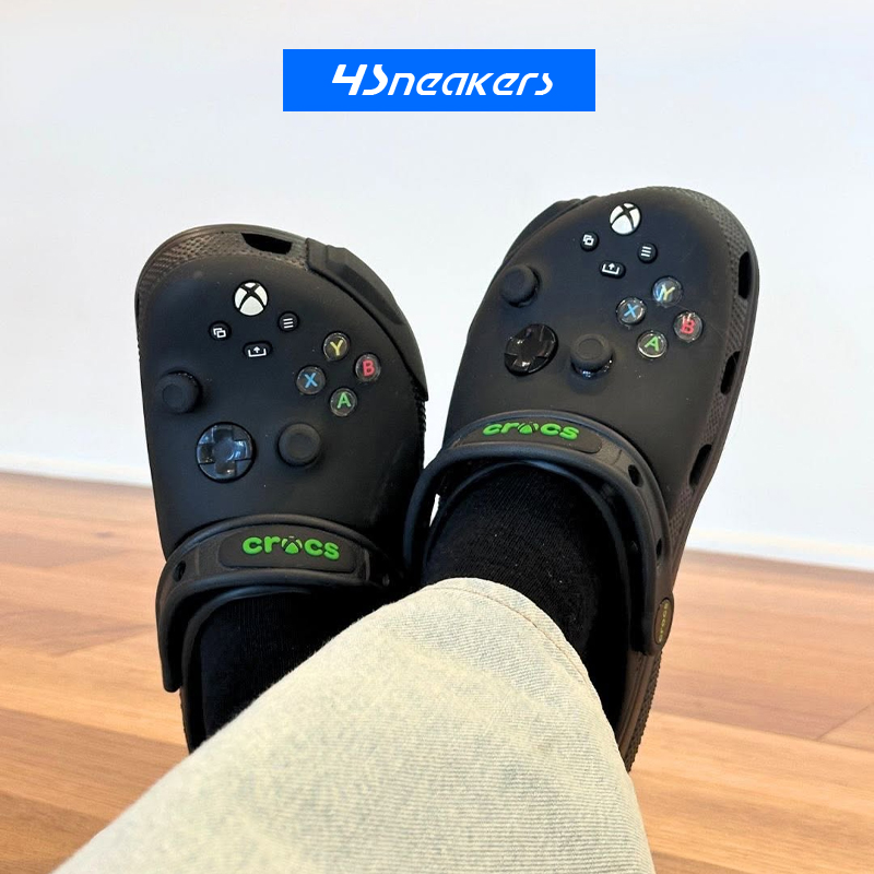 Xbox x Crocs卡骆驰Classic clog  黑色男女百搭洞洞鞋211439-001