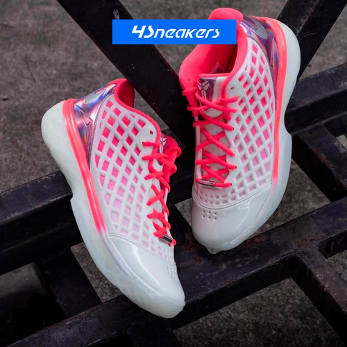 耐克Nike Kobe 3 Protro Halo科比3白红粉实战篮球鞋IQ3917-100
