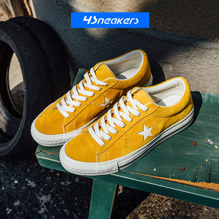 【王源同款】CONVERSE匡威ONE STAR 95复古翻毛皮低帮休闲滑板鞋