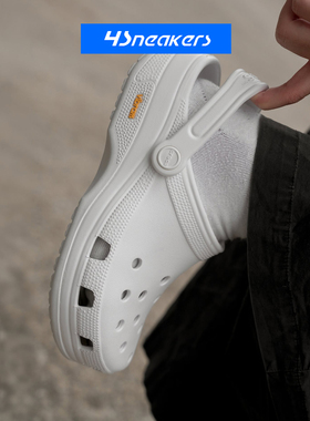 Crocs 卡骆驰 Classic Clog黑色 云朵经典厚底舒适休闲凉鞋洞洞鞋