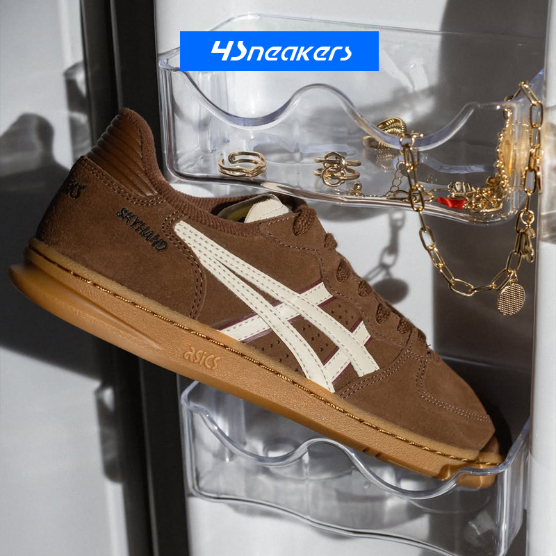 Asics男士xHay皮质运动鞋