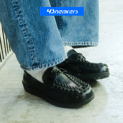 KEEN/科恩 UNEEK LOAFER 皮革低帮薄底一脚蹬男女乐福鞋休闲鞋