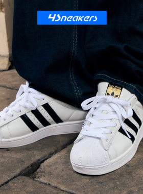 BEAMS x Adidas Superstar 2联名款复古休闲贝壳头板鞋JR6484
