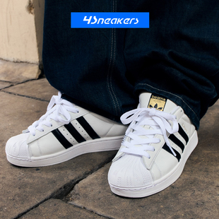 复古休闲贝壳头板鞋 BEAMS JR6484 2联名款 Superstar Adidas