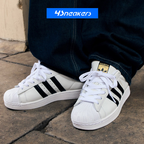 BEAMS x Adidas Superstar 2联名款复古休闲贝壳头板鞋JR6484