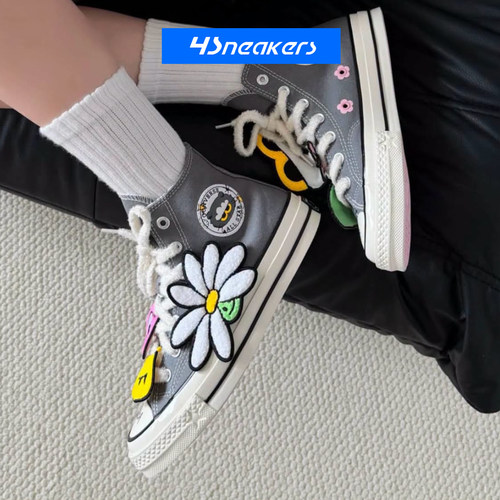 匡威Converse x IPX x 权志龙联名款Chuck 70X高低帮休闲帆布板鞋
