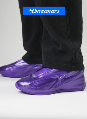 Nike/耐克 KD 19 杜兰特19代 男款紫色实战训练篮球鞋IH1120-500