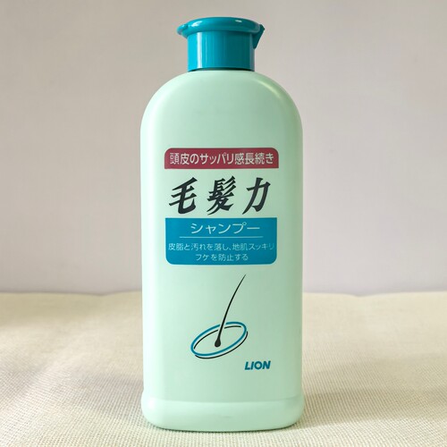 日本新款狮王毛发力修复洗发水